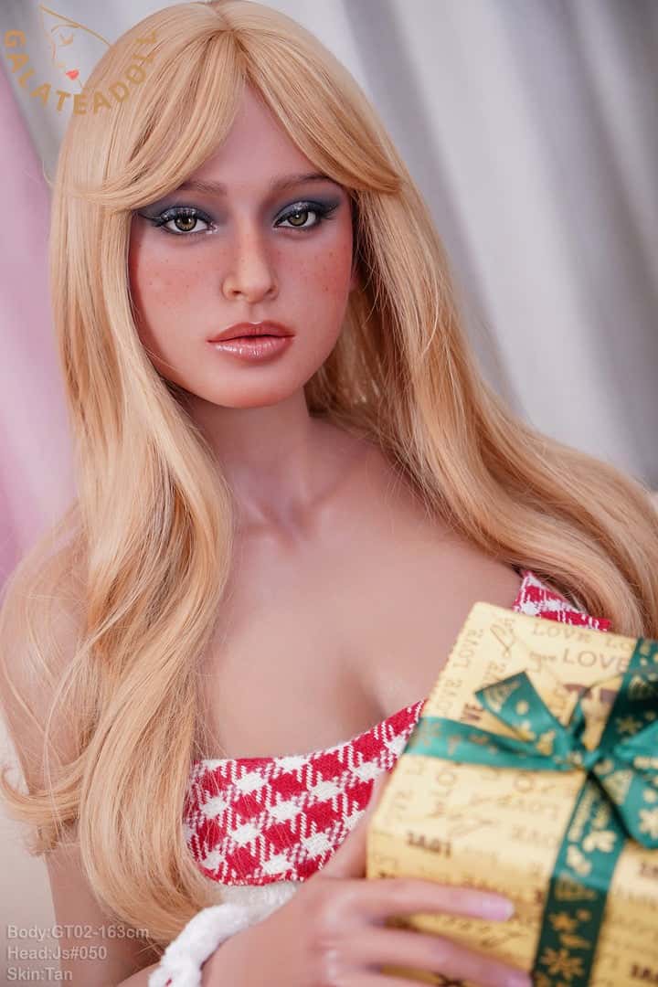 Reseña de Galatea Christmas GT02: Explorando las características de la muñeca sexual de silicona E-Cup de 163 cm, modelo JS#050 en color tostado