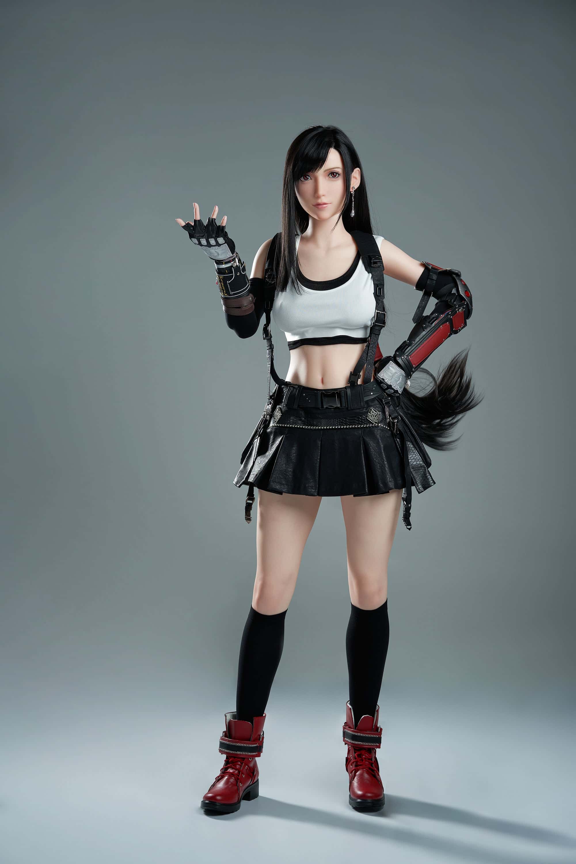 Reseña de la muñeca sexual de silicona Tifa de 167 cm con copa D - Game Lady Doll
