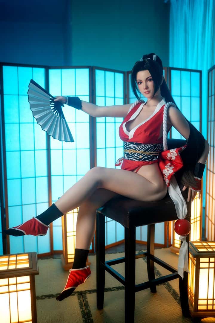 Muñeca sexual de silicona de anime de copa E de 168 cm - Mai Shiranui: Análisis completo